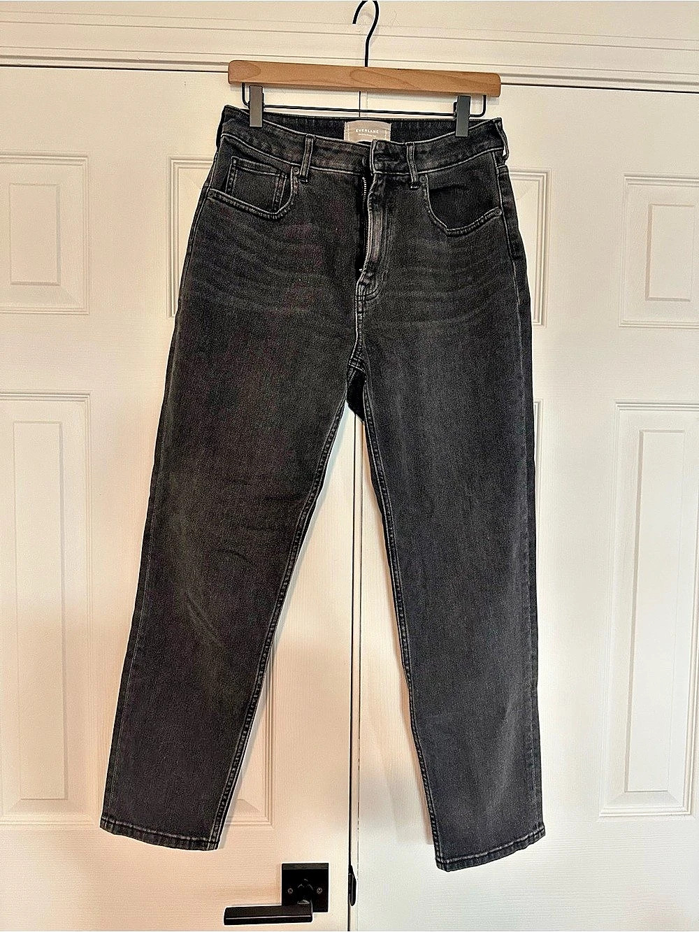 Everlane The Curvy Cheeky Jean Straight Leg Jeans Black